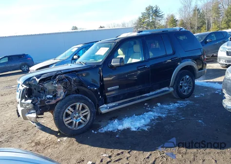 2007 Ford Explorer Eddie Bauer z USA, uszkodzony, nr VIN 1FMEU74E77UA53642